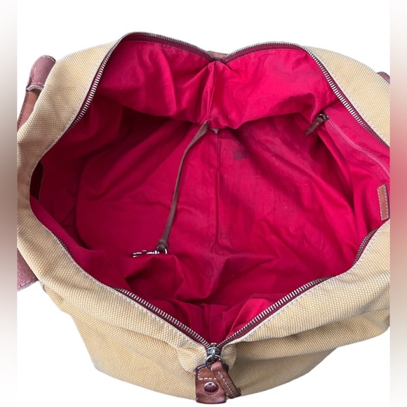 GUC Dooney & Bourke Canvas Duffel Bag - Picture 5 of 6